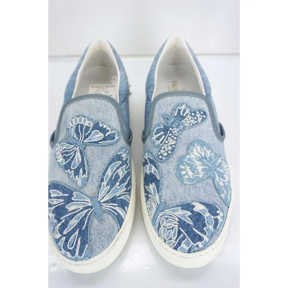 Valentino shoes - Butterfly Skater - Butterfly Skater - Denim - Blue 8