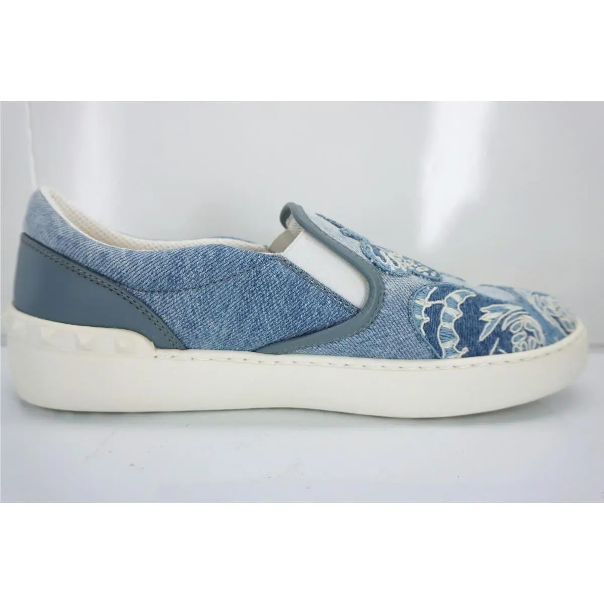 Valentino shoes - Butterfly Skater - Butterfly Skater - Denim - Blue 0