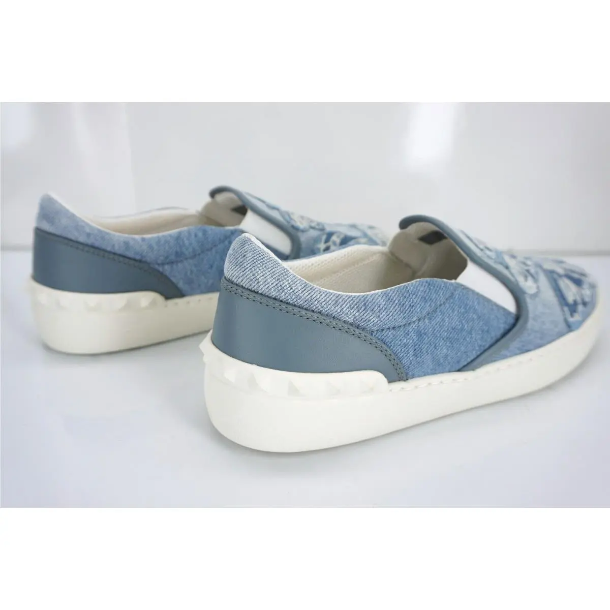 Valentino shoes - Butterfly Skater - Butterfly Skater - Denim - Blue 6