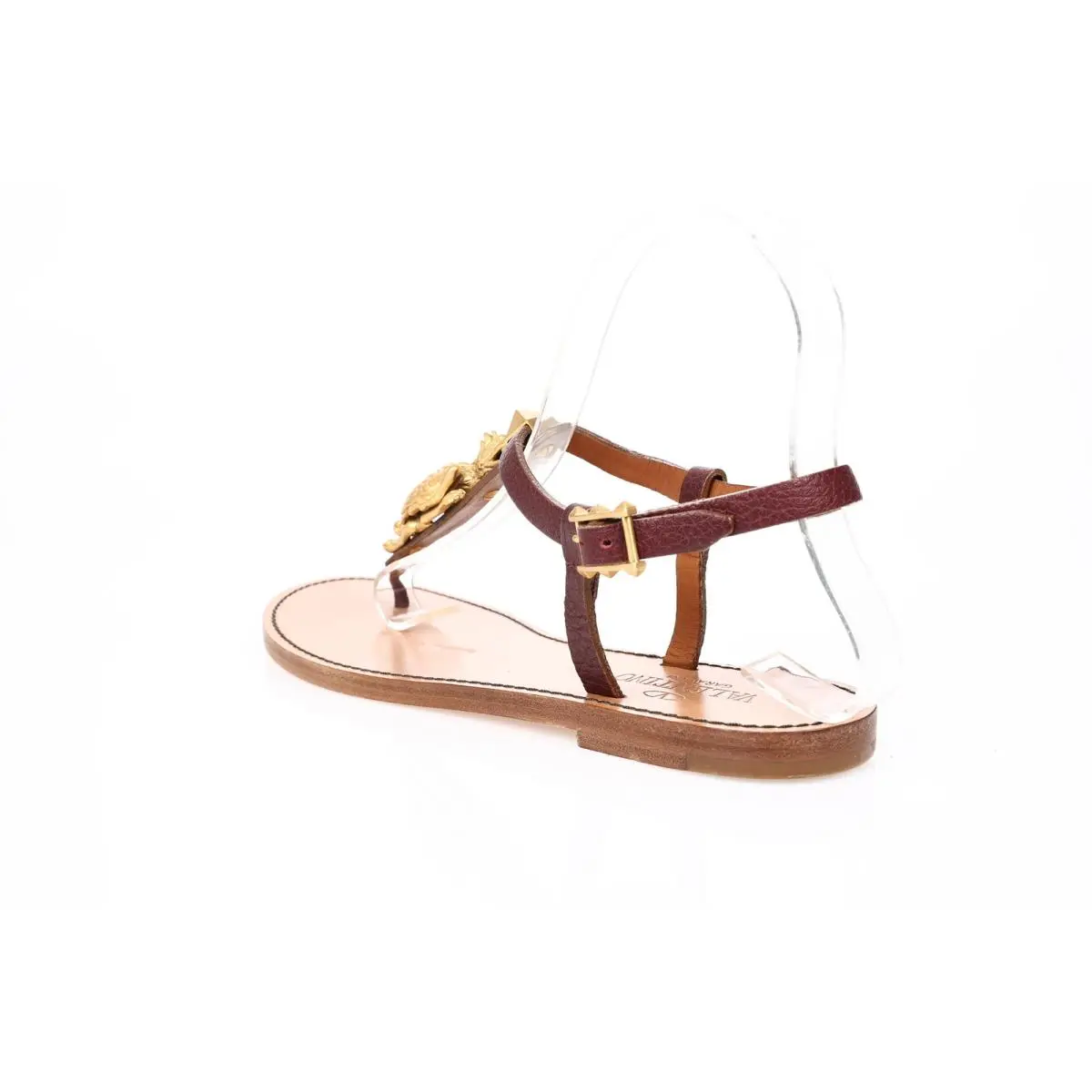 Valentino shoes - NA - Gold Maroon 1