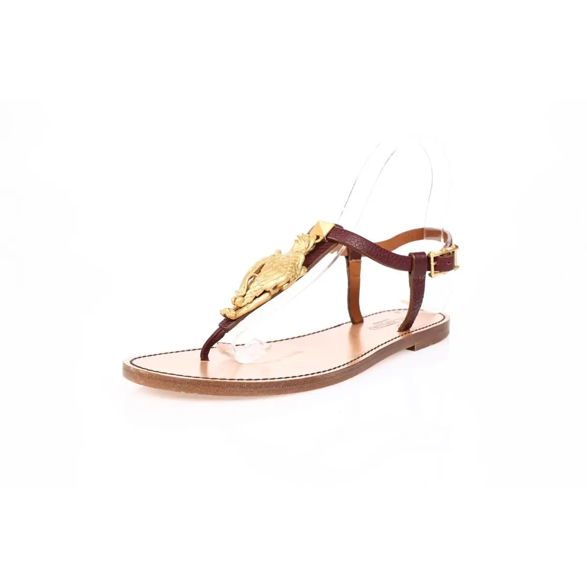 Valentino shoes - NA - Gold Maroon 2