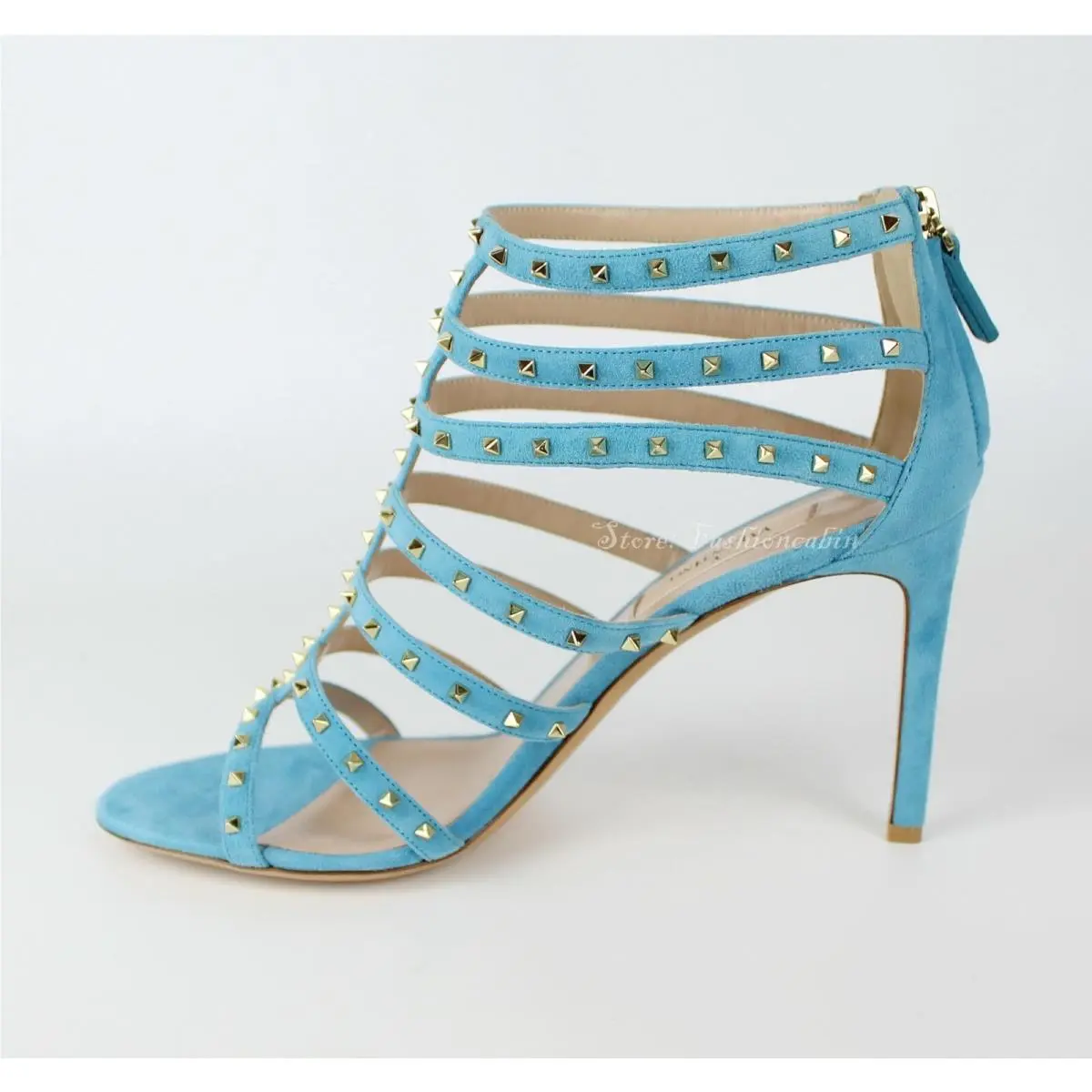 Valentino shoes - Valentino Garavani Rockstud - Garavani Rockstud - Blue 7