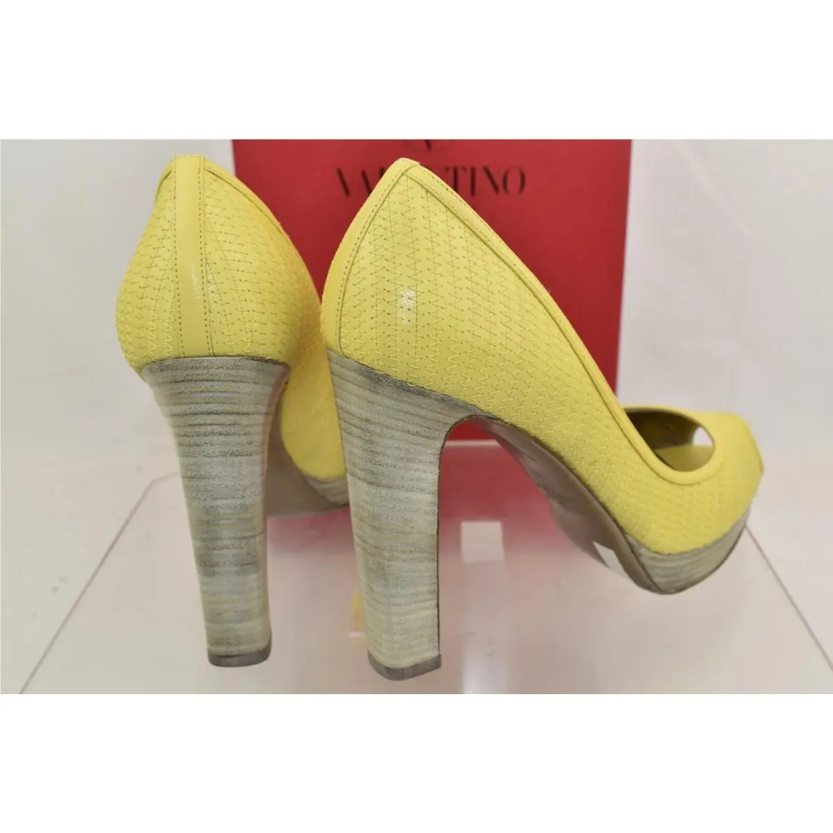 Valentino shoes - 4WS00543-ACRN01 - 4WS00543-ACRN01 - Yellow 4