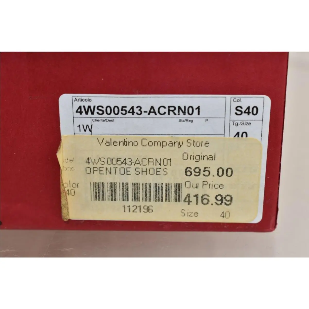 Valentino shoes - 4WS00543-ACRN01 - 4WS00543-ACRN01 - Yellow 9