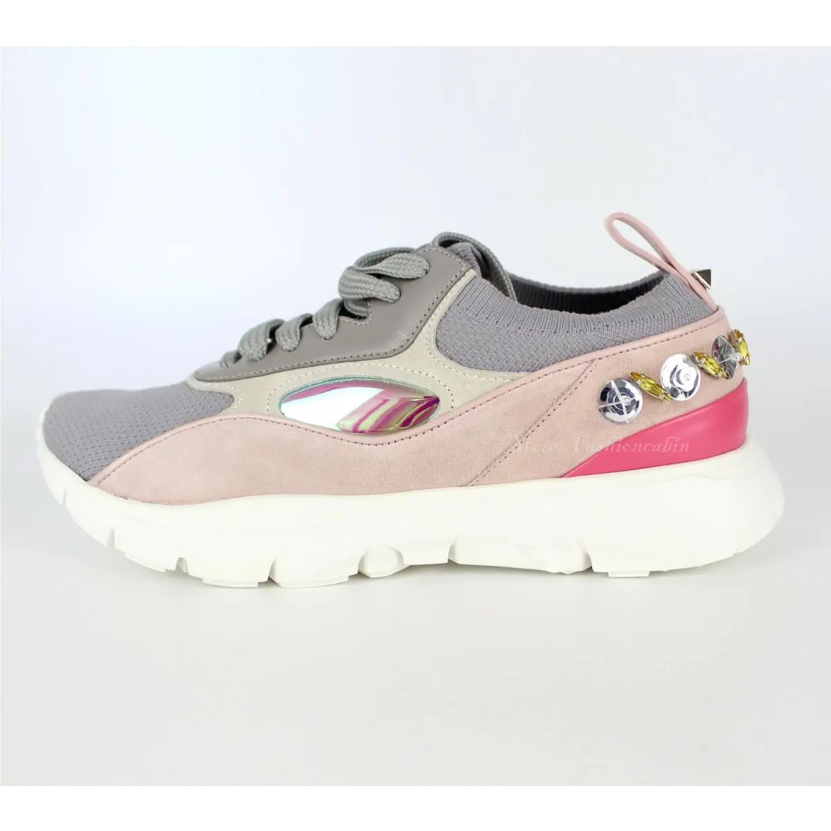Valentino shoes - VALENTINO GARAVANI - GARAVANI - PW0S0G65QYN - Gray 3