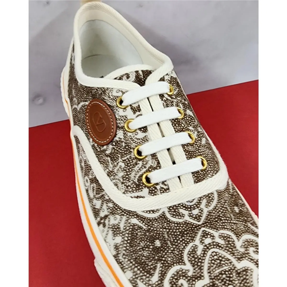 Valentino shoes - Ivory/Cuir Multi (UPC: 8052576378030) 8