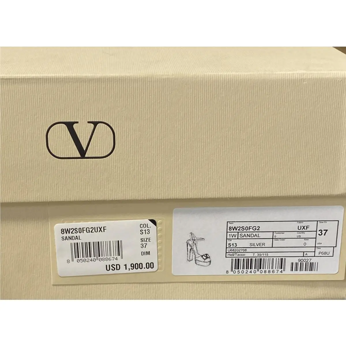 Valentino shoes - Silver 13