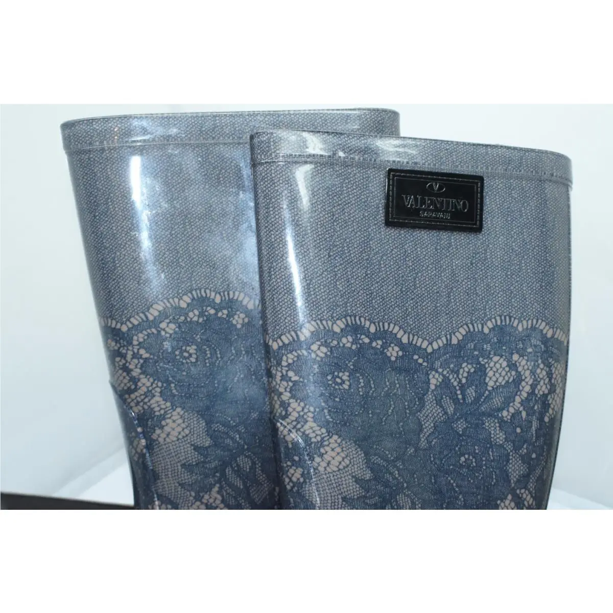 Valentino shoes - Boots - Boots - Gray, Main: Black (UPC: 8033797545838) 10