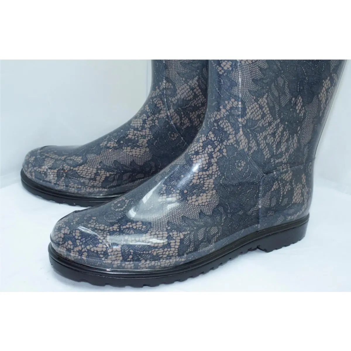 Valentino shoes - Boots - Boots - Gray, Main: Black (UPC: 8033797545838) 4