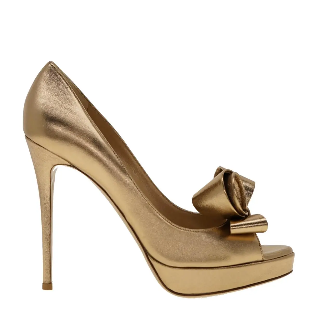 Valentino shoes - Gold (UPC: 8055966737622) 0