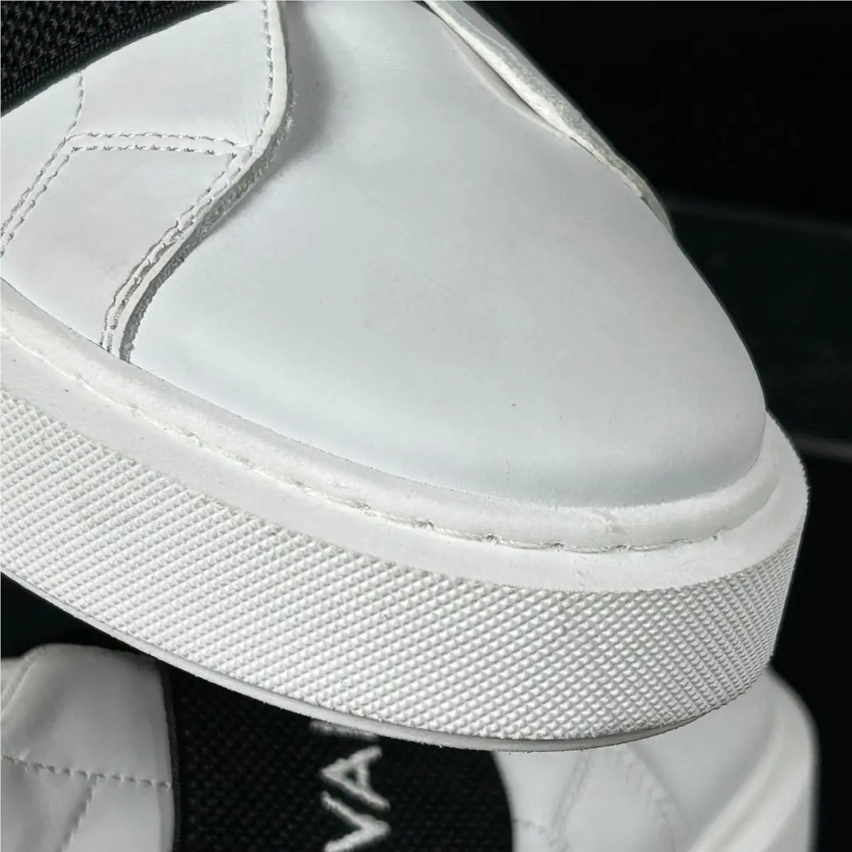 Valentino shoes - Open Logo Band Sneaker - Open Logo Band Sneaker - White 8