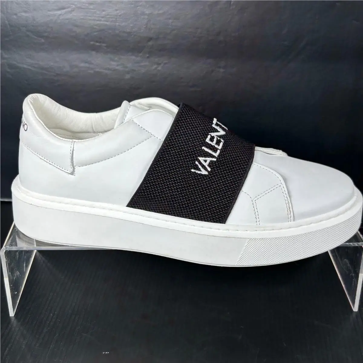 Valentino shoes - Open Logo Band Sneaker - Open Logo Band Sneaker - White 2