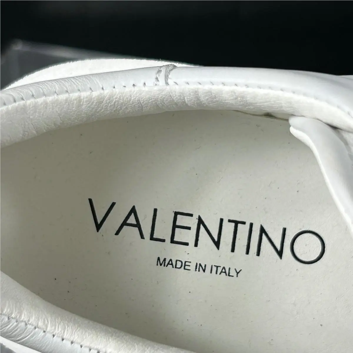 Valentino shoes - Open Logo Band Sneaker - Open Logo Band Sneaker - White 4