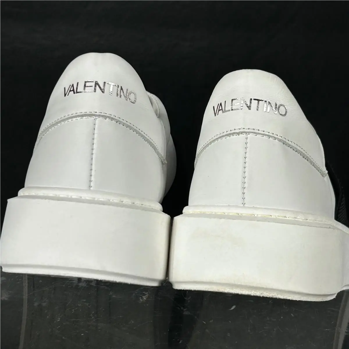 Valentino shoes - Open Logo Band Sneaker - Open Logo Band Sneaker - White 5