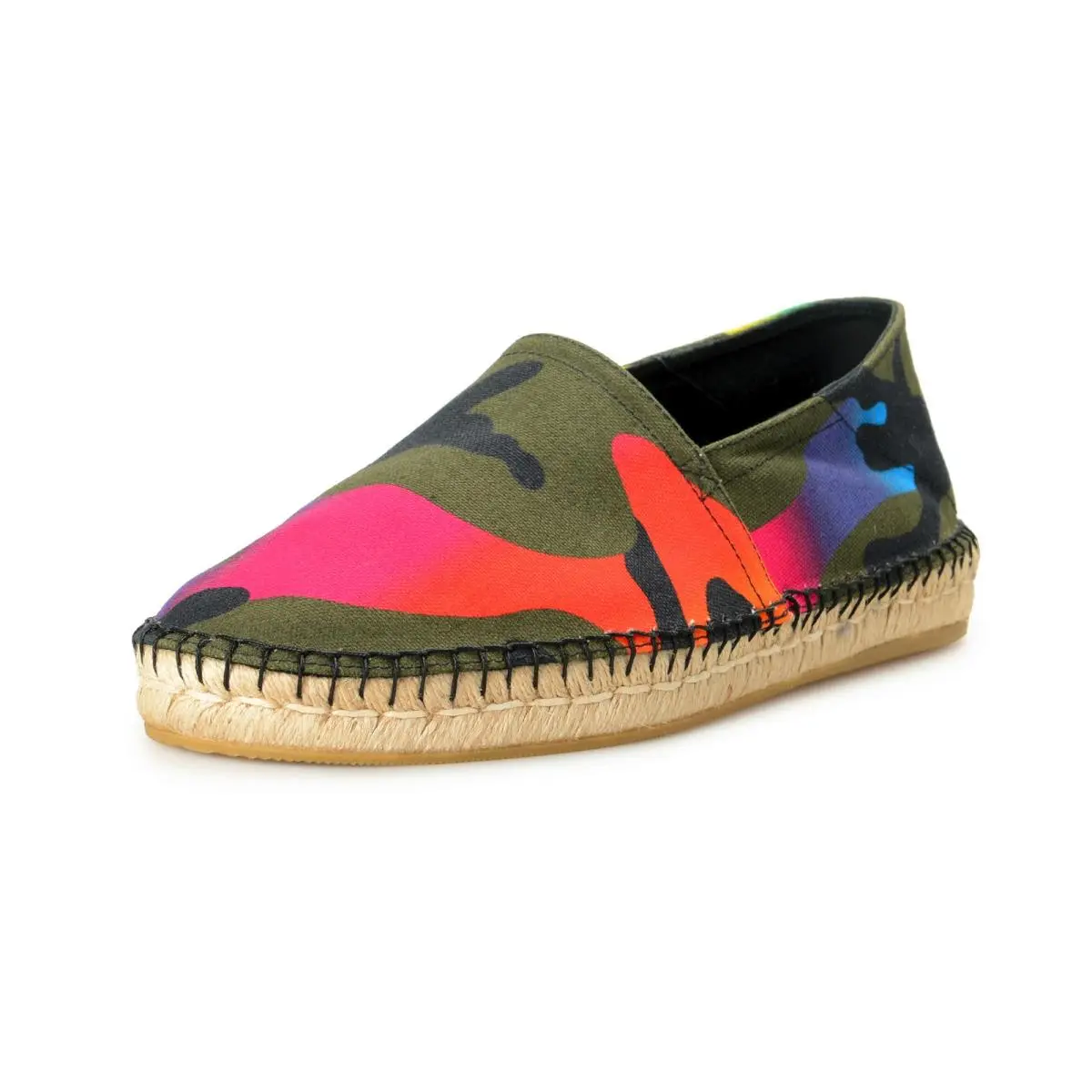 Valentino Garavani Men`s VY2S0B73MUM027 Loafers Slip On Shoes US 8 IT 41 - Multi-Color