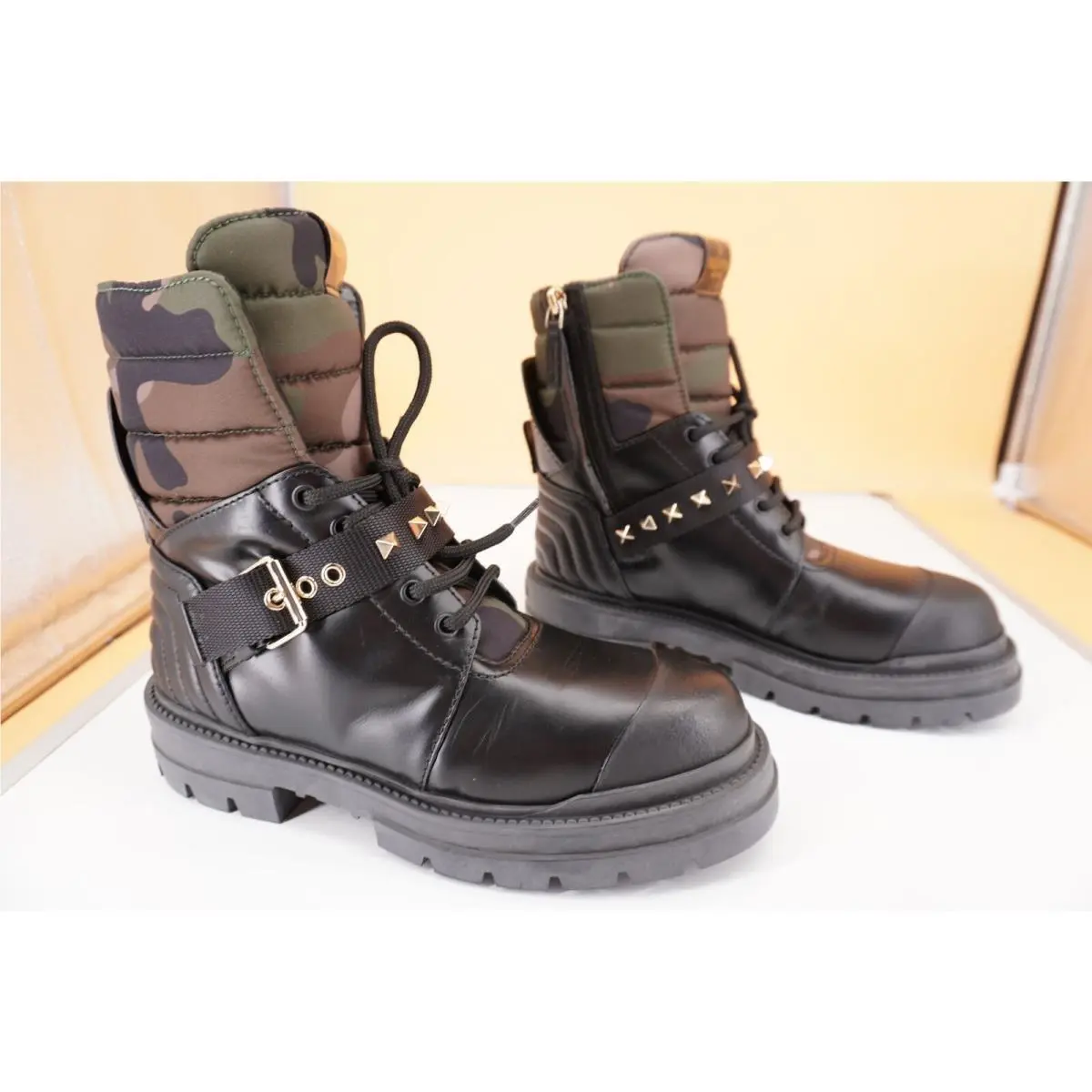 Valentino shoes - Nero/ Camo - Camo - Nero/ Camo - Black (UPC: 8050943298509) 8