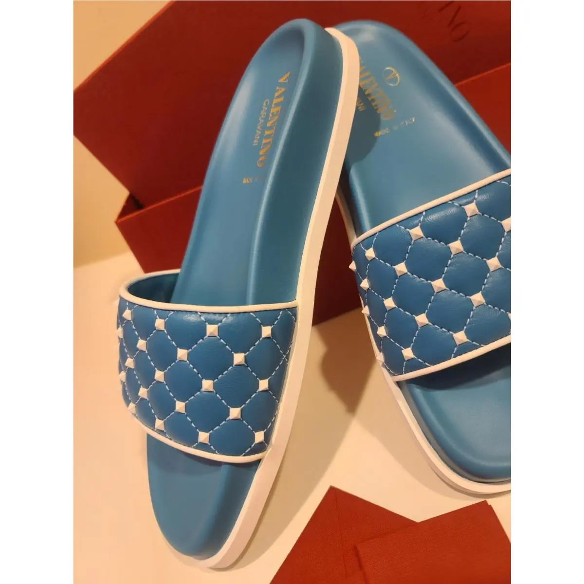 Valentino shoes - VALENTINO FREESTUD - FREESTUD - BLUE/WHITE 1