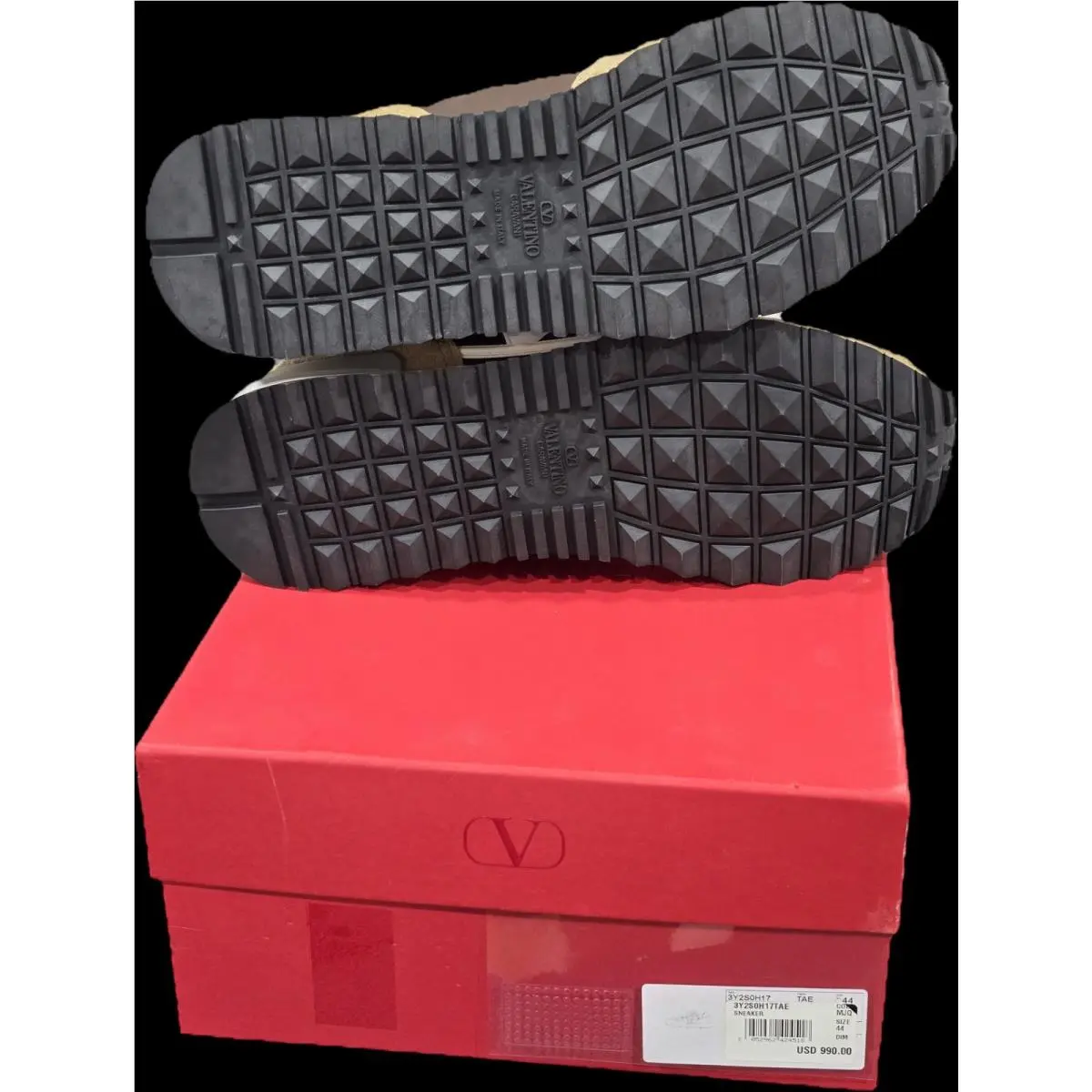 Valentino shoes - Valentino Garavani VLogo Pace - Garavani VLogo Pace - 3Y2S0H17TAE - Desert Beige (UPC: 8052962424518) 12