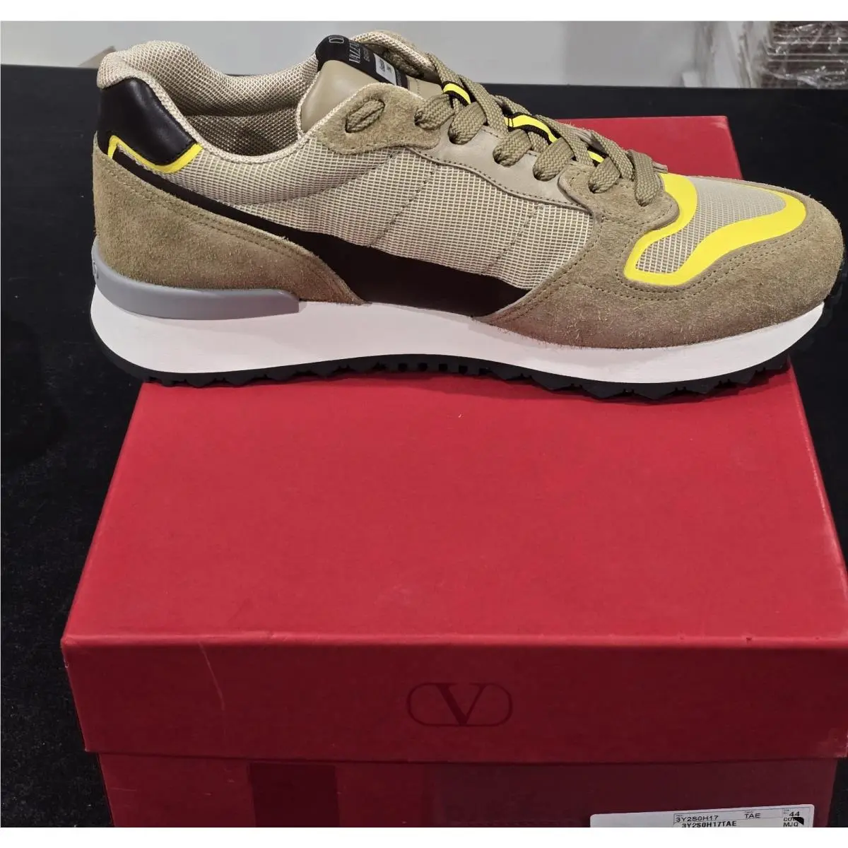 Valentino shoes - Valentino Garavani VLogo Pace - Garavani VLogo Pace - 3Y2S0H17TAE - Desert Beige (UPC: 8052962424518) 14