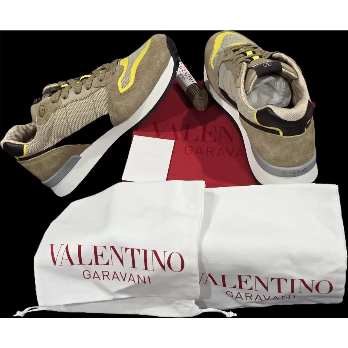 Valentino shoes - Valentino Garavani VLogo Pace - Garavani VLogo Pace - 3Y2S0H17TAE - Desert Beige (UPC: 8052962424518) 15