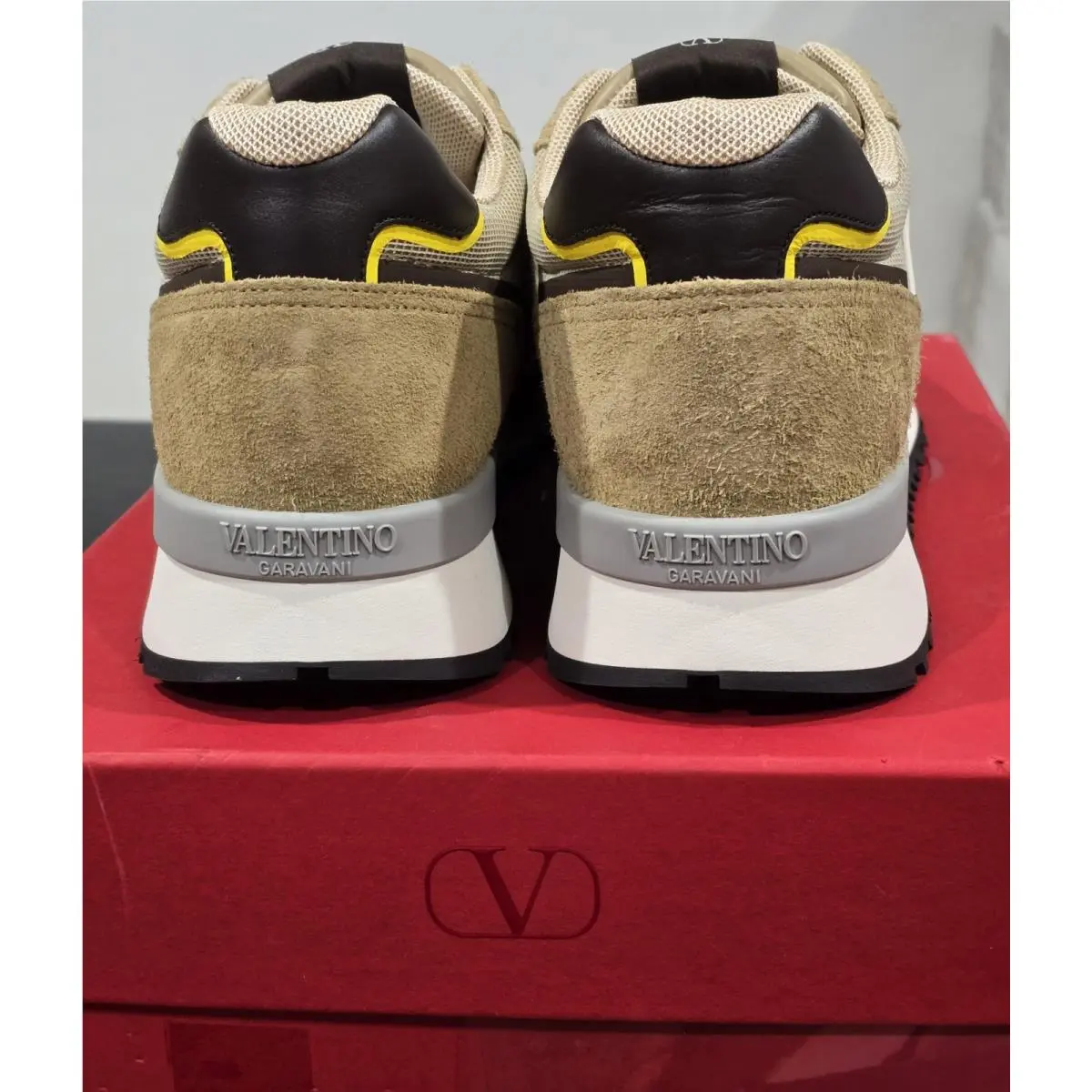 Valentino shoes - Valentino Garavani VLogo Pace - Garavani VLogo Pace - 3Y2S0H17TAE - Desert Beige (UPC: 8052962424518) 17