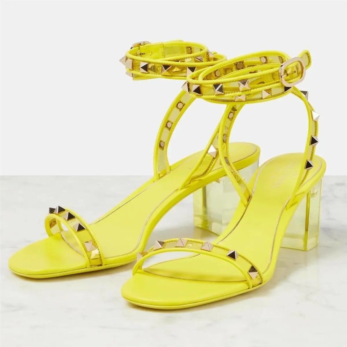 Valentino shoes - Valentino Rockstud - Rockstud - Yellow 3