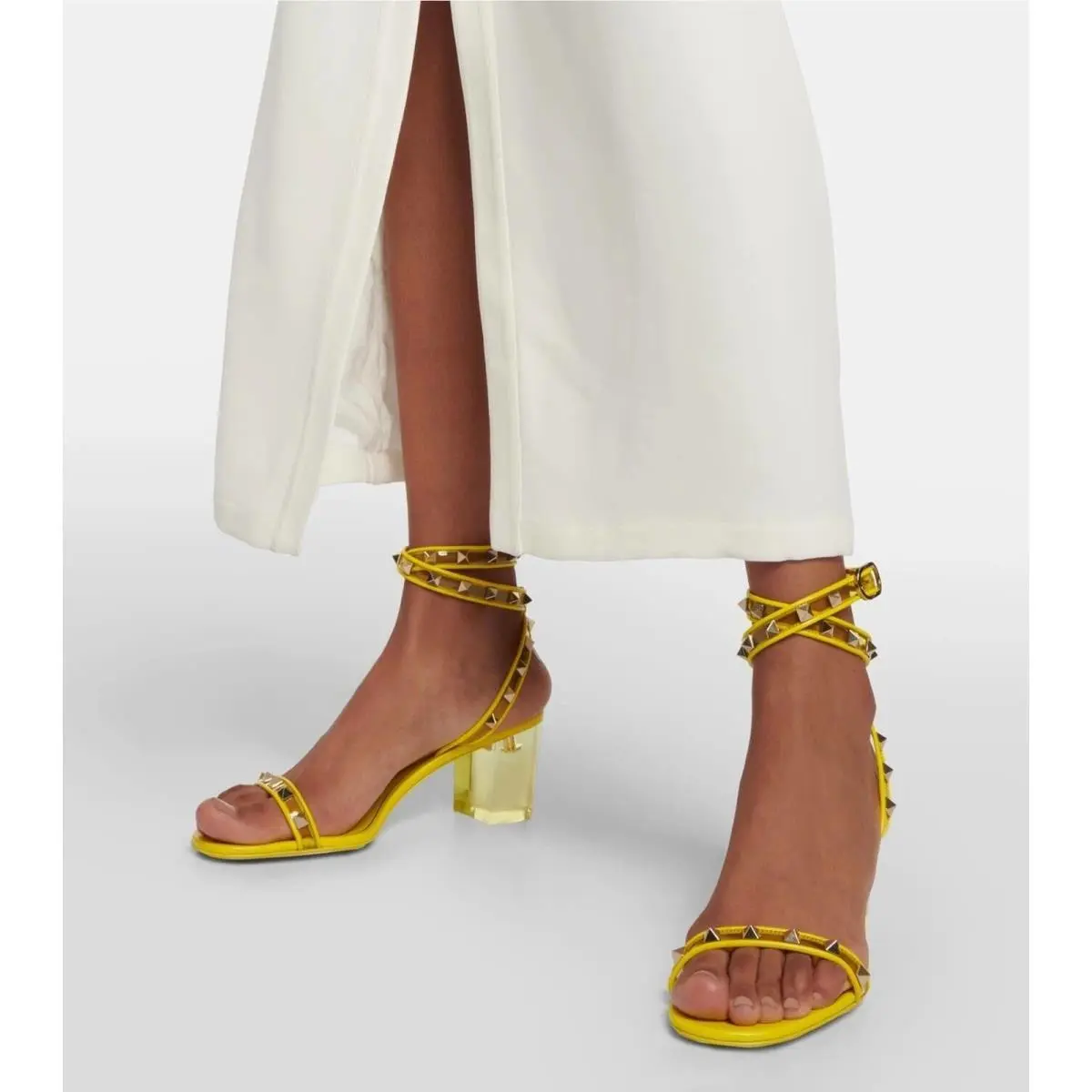 Valentino shoes - Valentino Rockstud - Rockstud - Yellow 6