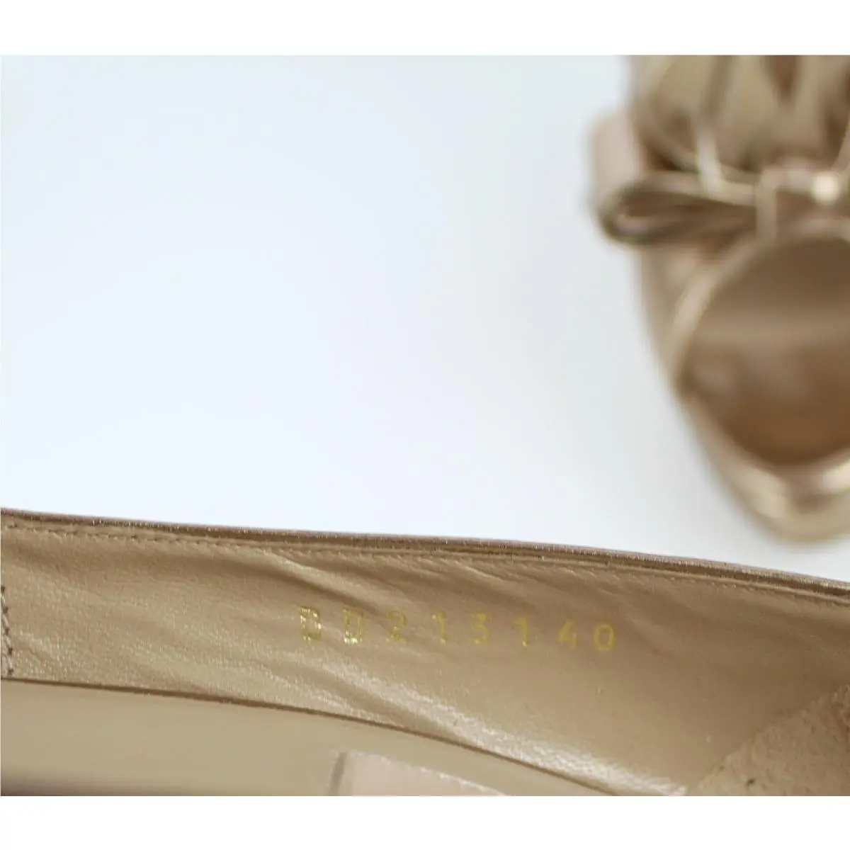 Valentino shoes - Valentino Garavani Bow - Garavani Bow - Bronze 7