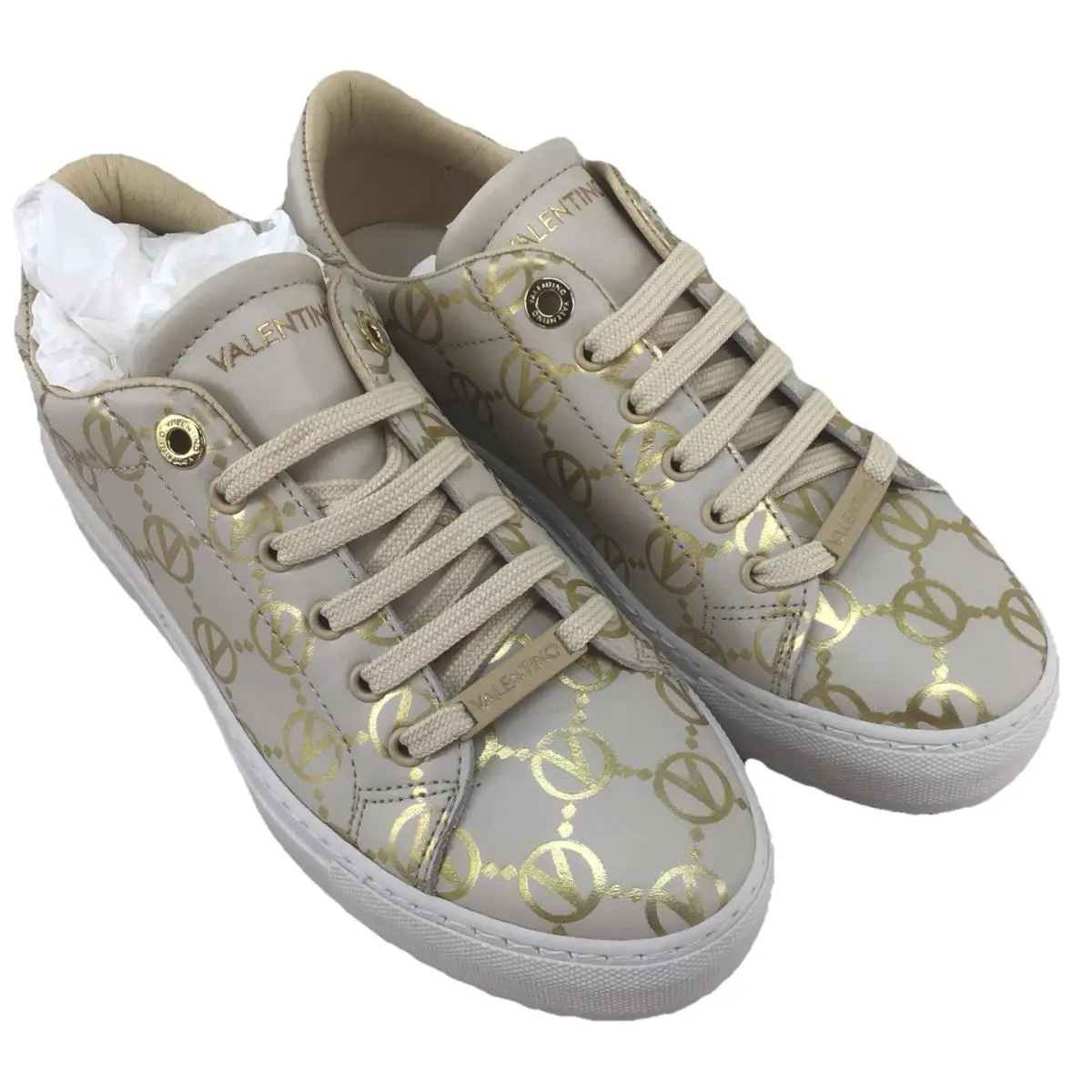 Valentino Beatrice Cream Size 6 Y293 - Ivory