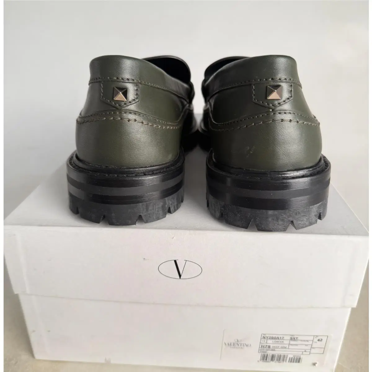 Valentino shoes - Valentino Garavani NY2S0A17 SXT H79 - NY2S0A17 SXT H79 - Green (UPC: 8056687615817) 7