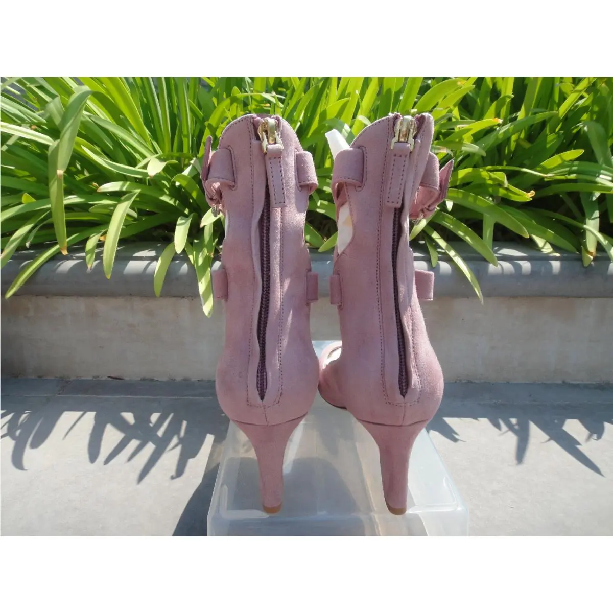 Valentino shoes - Plum Ankle Strap Pump - Plum Ankle Strap Pump - Antique Rose (pink) 1