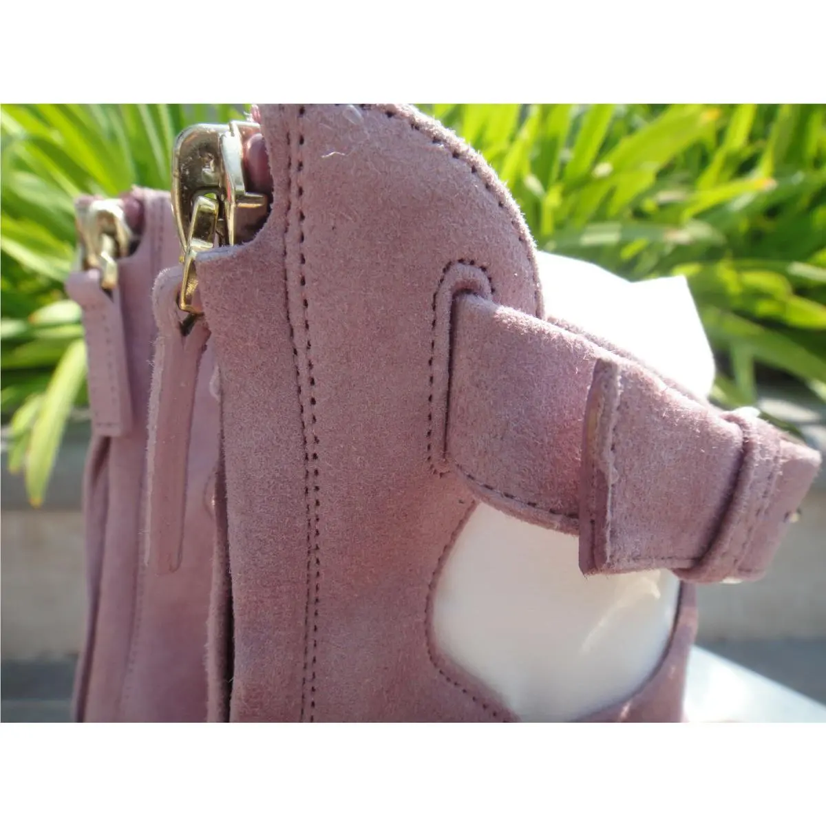 Valentino shoes - Plum Ankle Strap Pump - Plum Ankle Strap Pump - Antique Rose (pink) 2