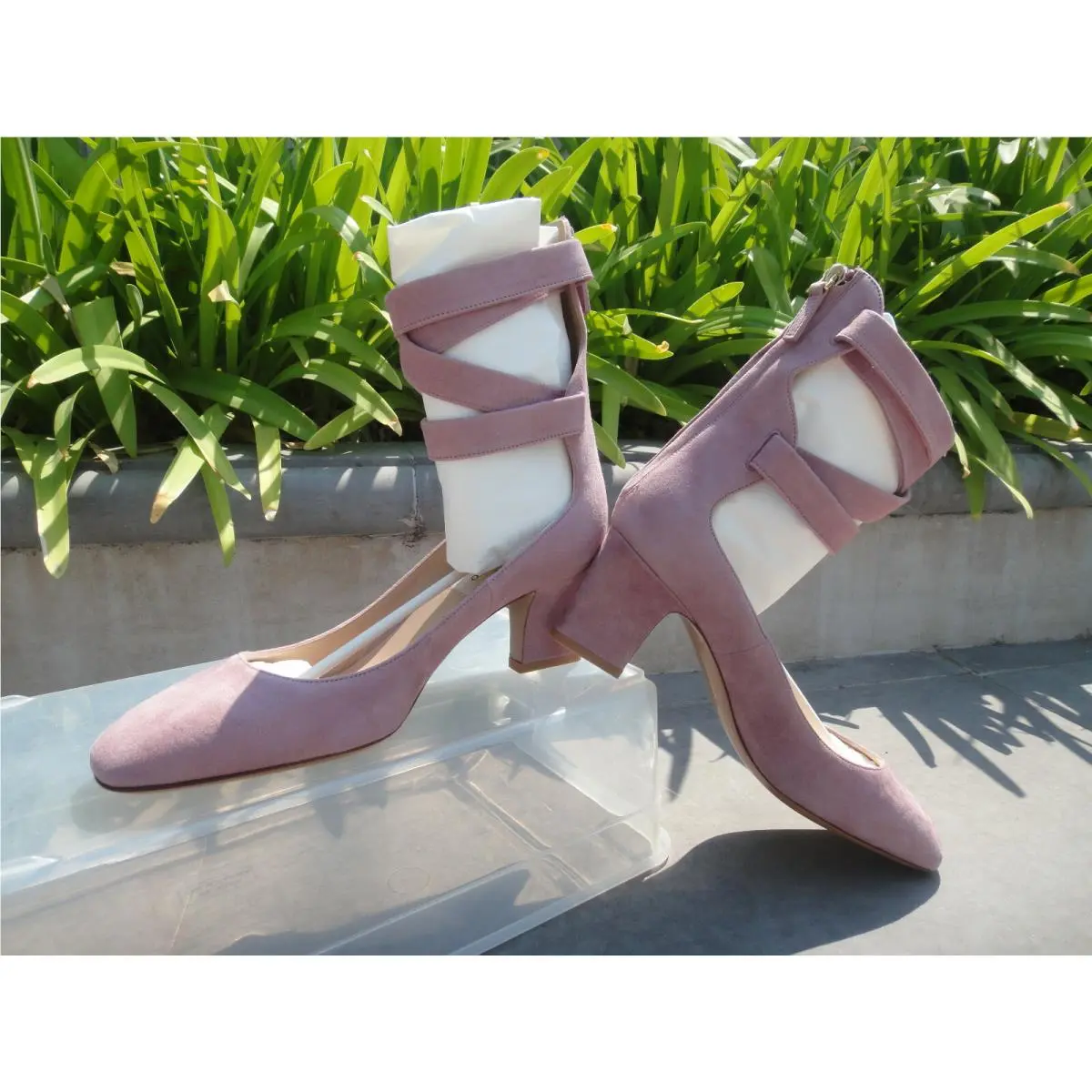 Valentino shoes - Plum Ankle Strap Pump - Plum Ankle Strap Pump - Antique Rose (pink) 6