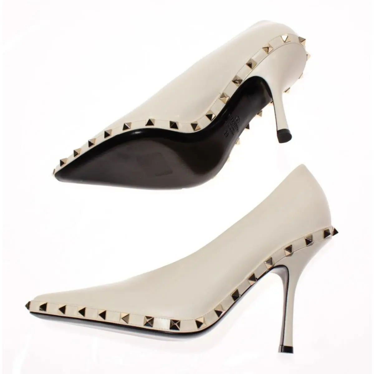 Valentino shoes - Valentino Rockstud - Rockstud - Ivory 4
