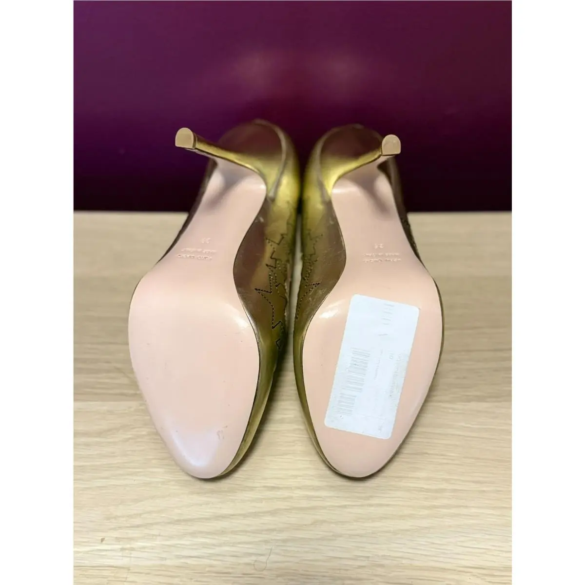 Valentino shoes - Gold 1