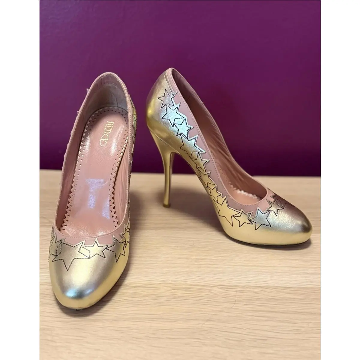 Valentino shoes - Gold 2