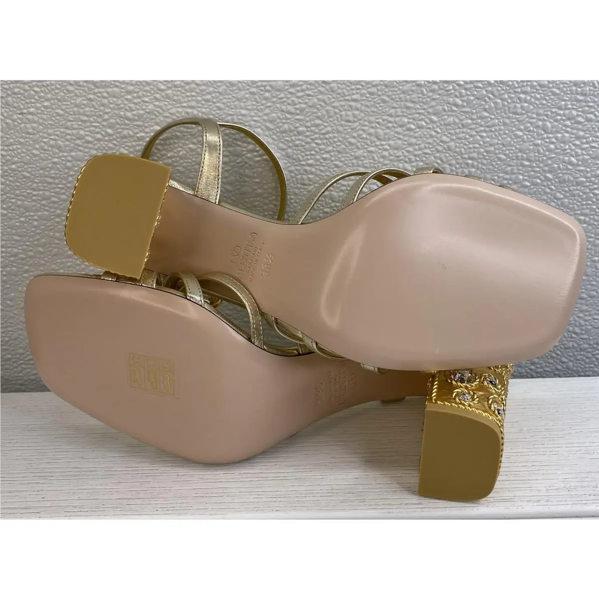 Valentino shoes - Gold 4