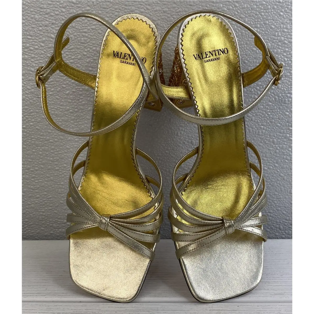 Valentino shoes - Gold 3
