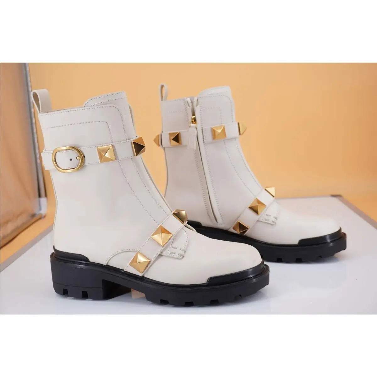 Valentino shoes - Light Ivory - Light Ivory - Light Ivory - White (UPC: 8050943274527) 0