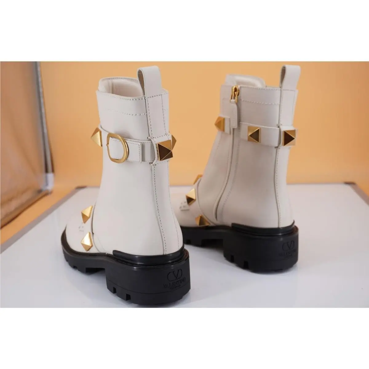 Valentino shoes - Light Ivory - Light Ivory - Light Ivory - White (UPC: 8050943274527) 2