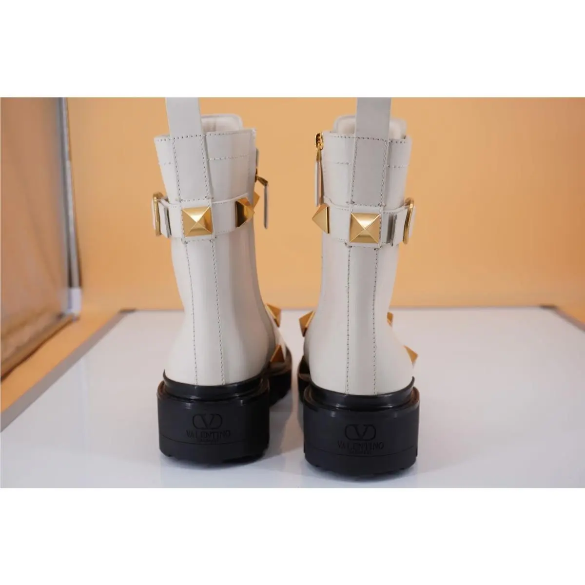 Valentino shoes - Light Ivory - Light Ivory - Light Ivory - White (UPC: 8050943274527) 3
