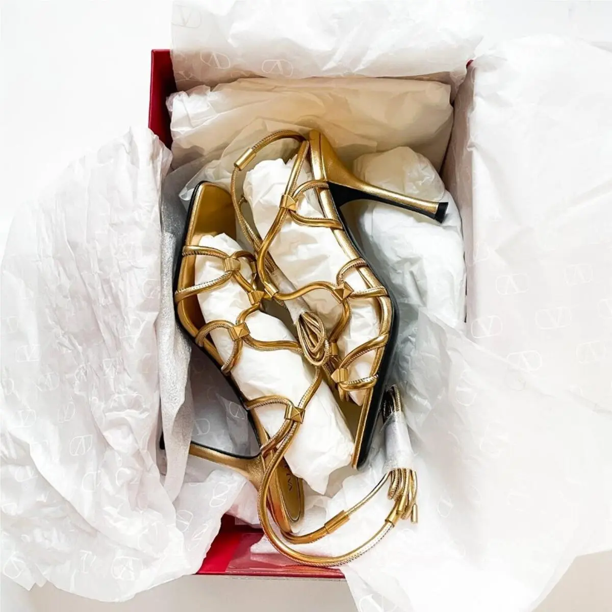 Valentino shoes - Gold 2