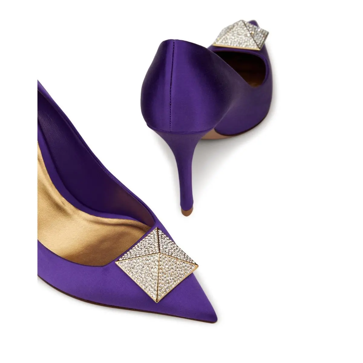 Valentino shoes - Purple, Exterior: Multicolor 1