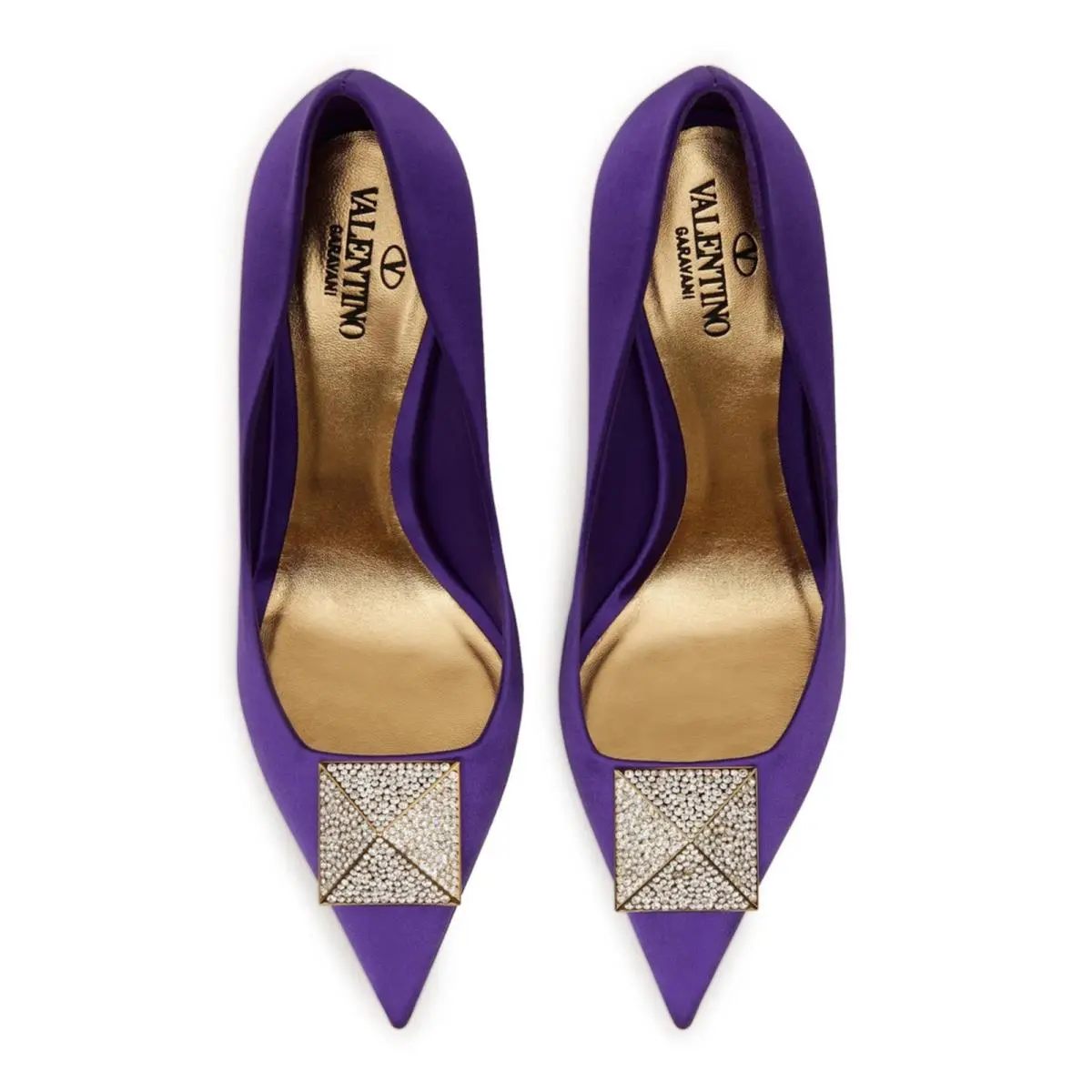Valentino shoes - Purple, Exterior: Multicolor 2