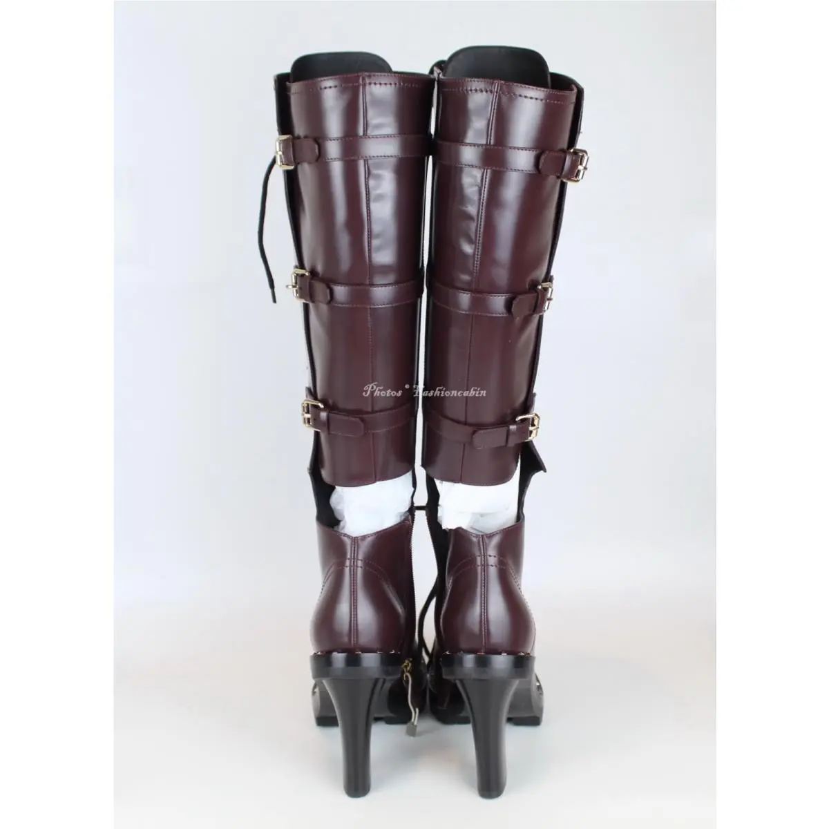 Valentino shoes - Valentino Garavani Rockstud - Garavani Rockstud - Burgundy 8