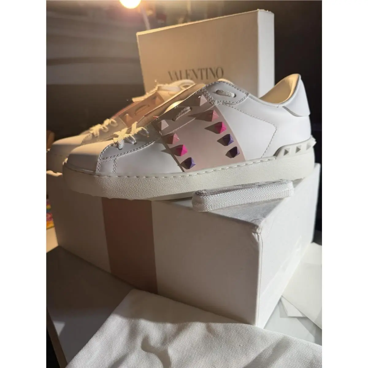 Valentino shoes - Valentino Rockstud - Rockstud - 4W2S0GG8-BHS-0BO - White 1