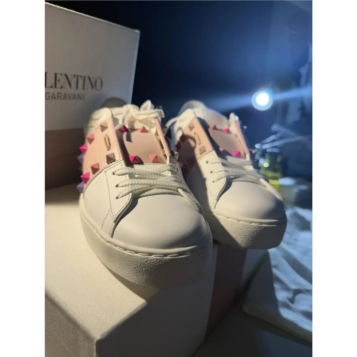 Valentino shoes - Valentino Rockstud - Rockstud - 4W2S0GG8-BHS-0BO - White 2
