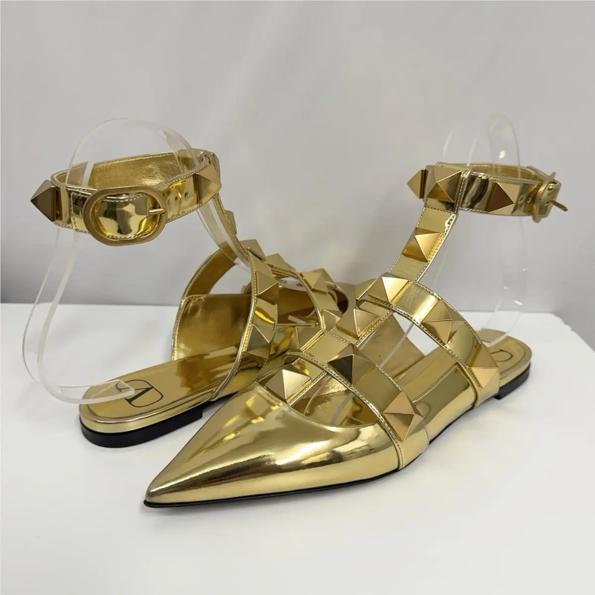 Valentino shoes - Valentino Garavani Rockstud - Garavani Rockstud - Gold 0