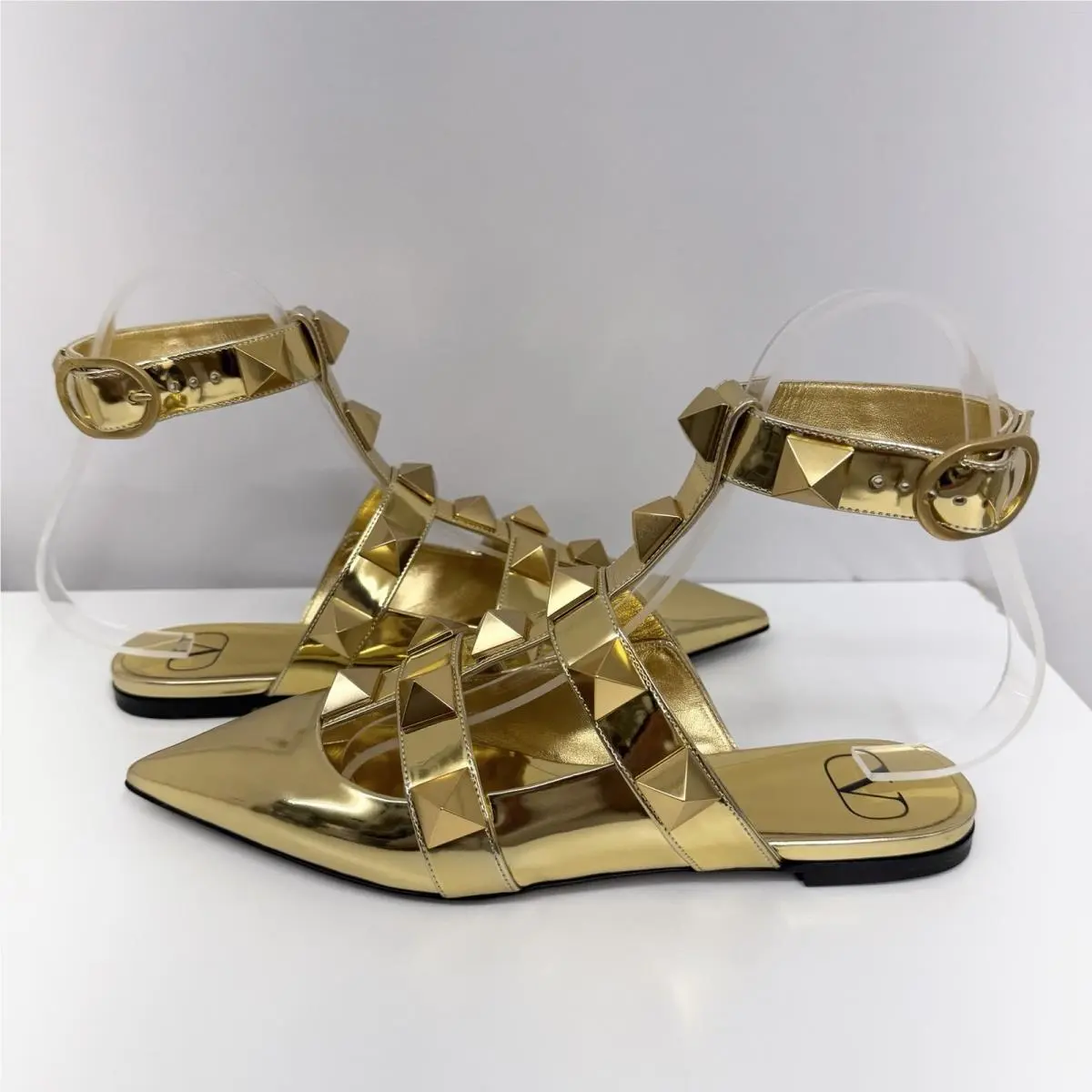 Valentino shoes - Valentino Garavani Rockstud - Garavani Rockstud - Gold 4