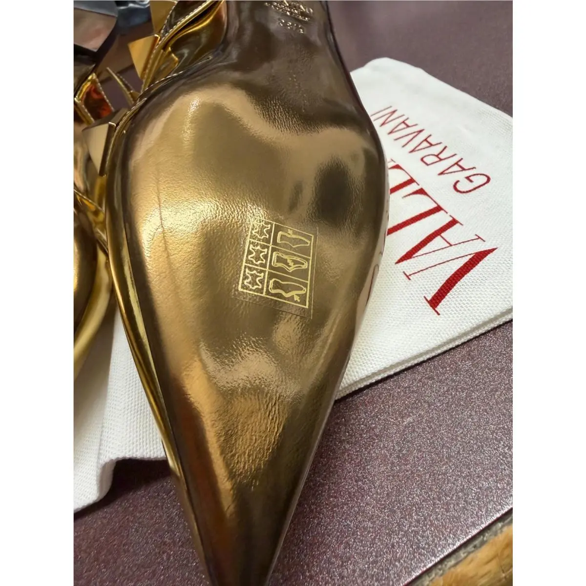 Valentino shoes - Valentino Garavani Rockstud - Garavani Rockstud - Gold 9